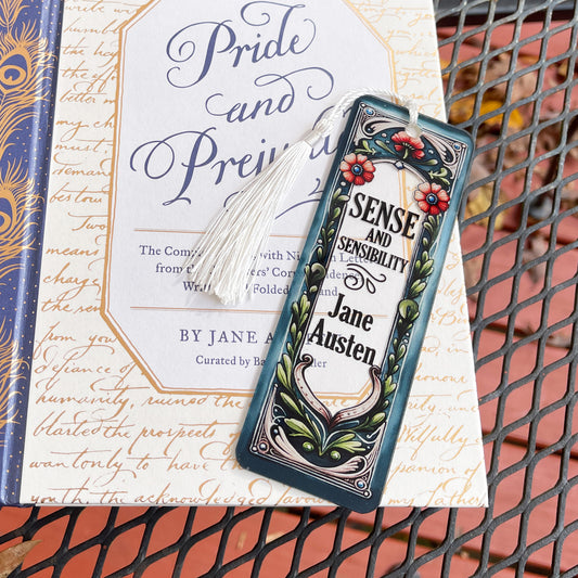 Jane Austen Sense and Sensibility Acrylic Bookmark