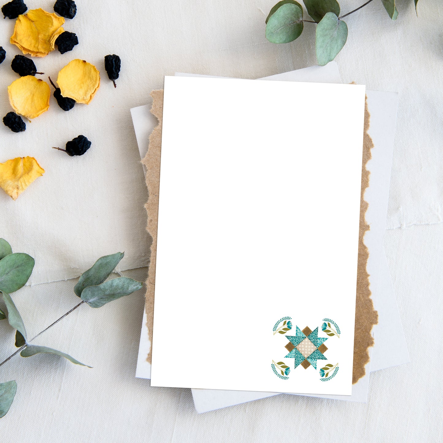 Quilt Block Notepad