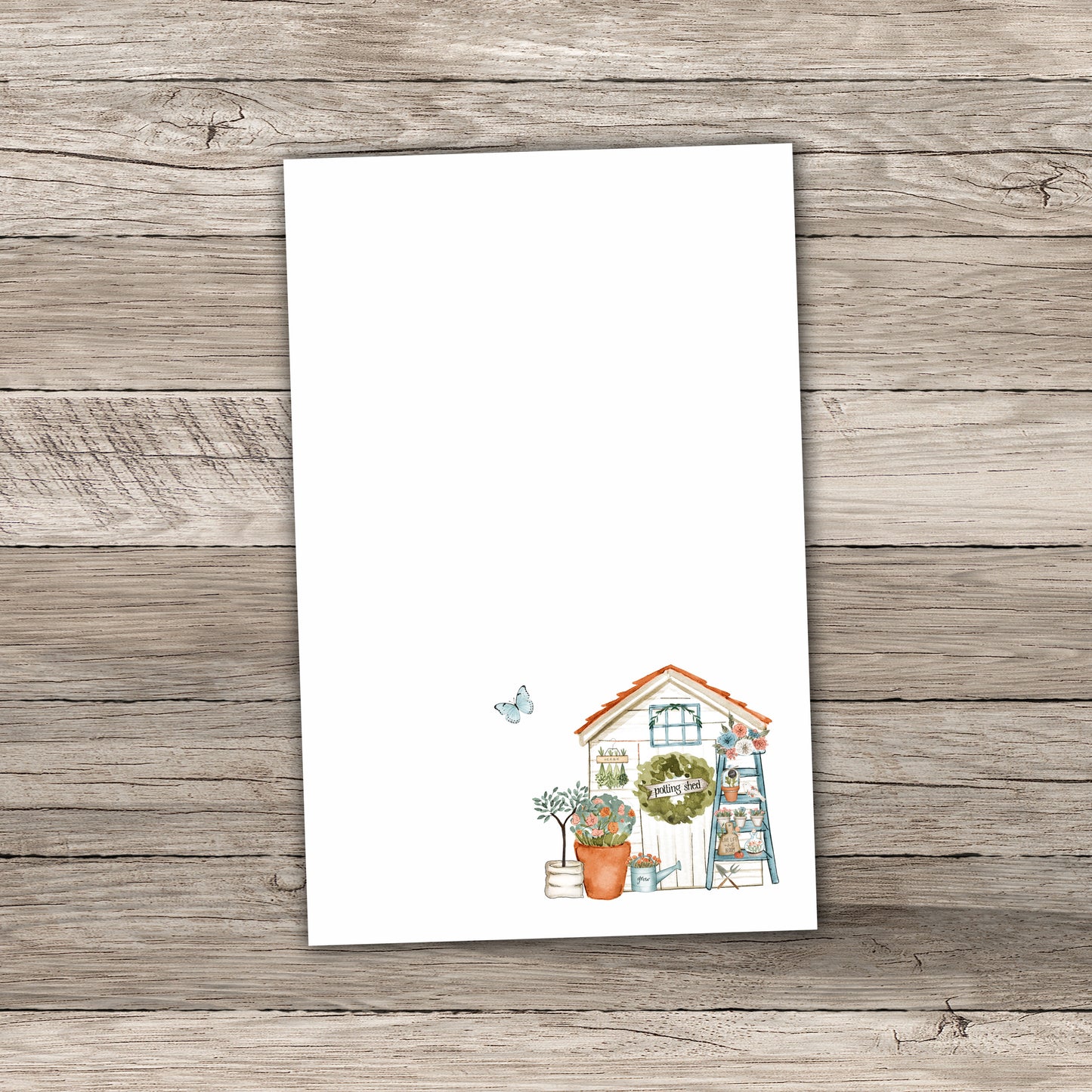 Garden Shed Notepad