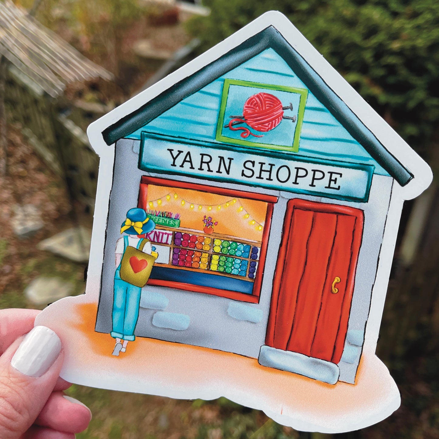 Yarn Shoppe Sticker