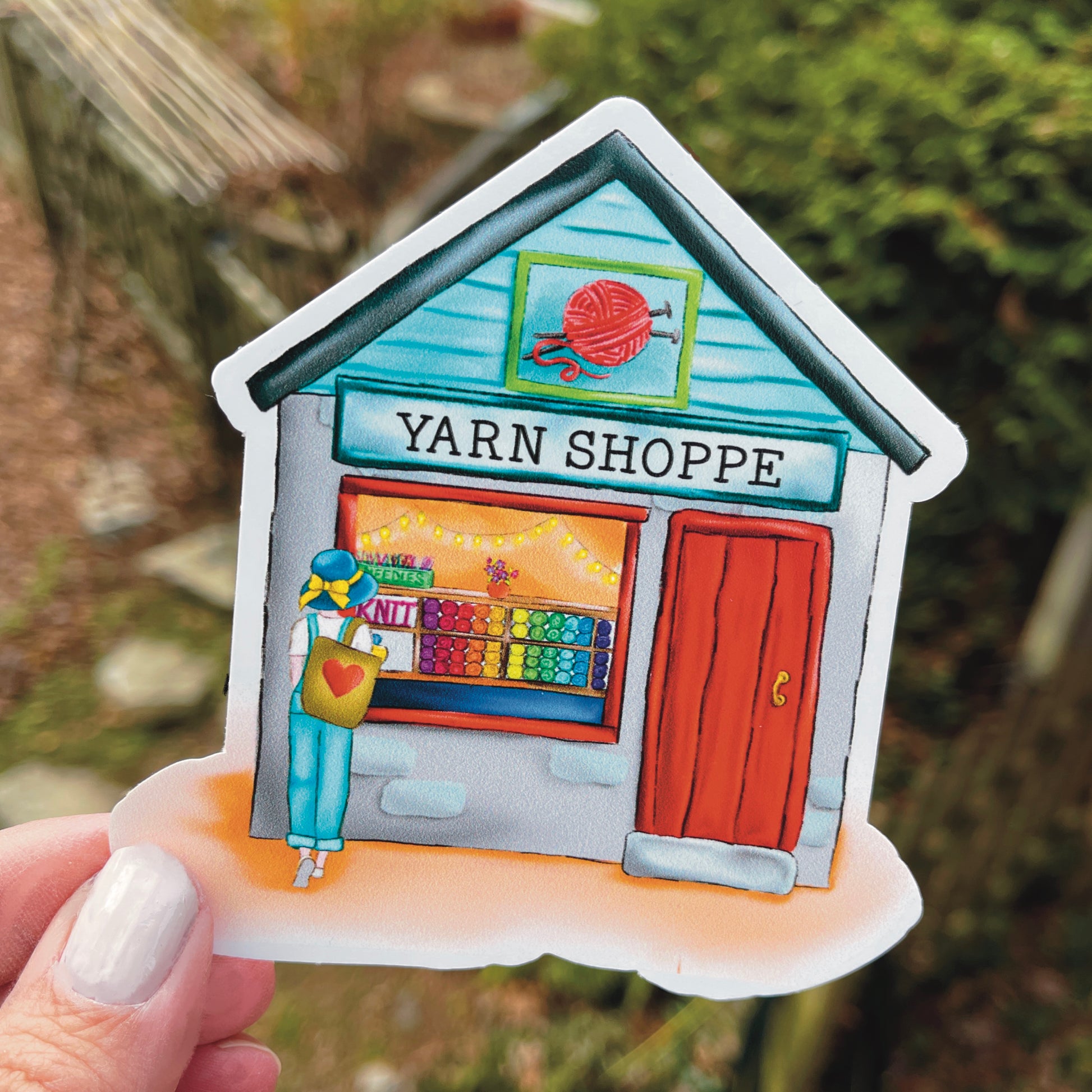 Yarn Shoppe Sticker