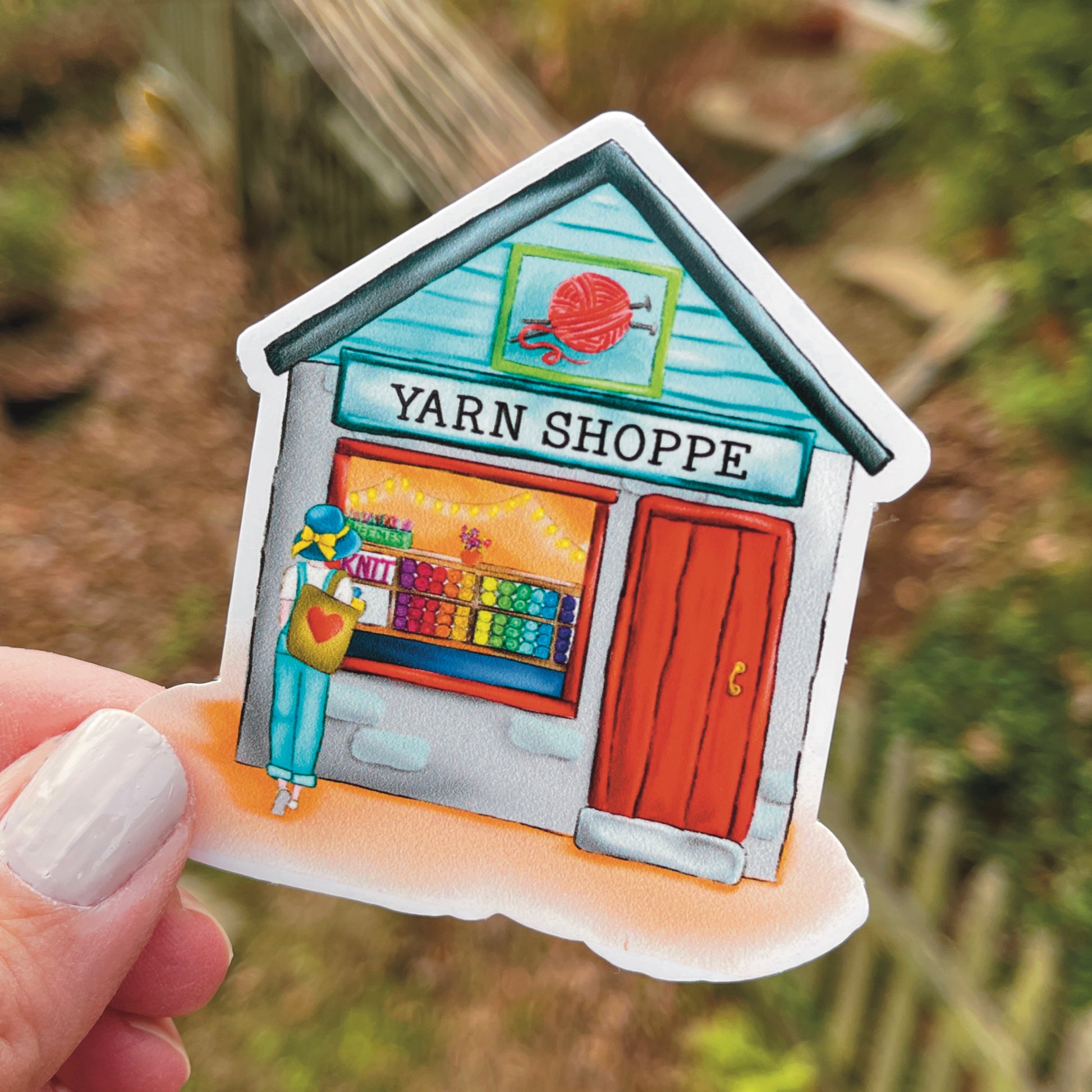 Yarn Shoppe Sticker